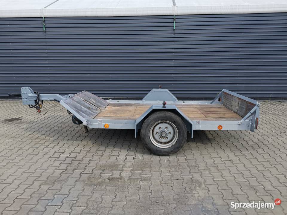 Przyczepa do minikoparki walca 3800DCM śląskie Harbutowice