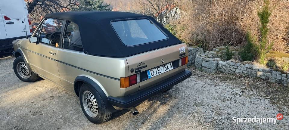 Vw Golf cabrio 15 benzyna 1979r krotki VIN Jelenia Góra