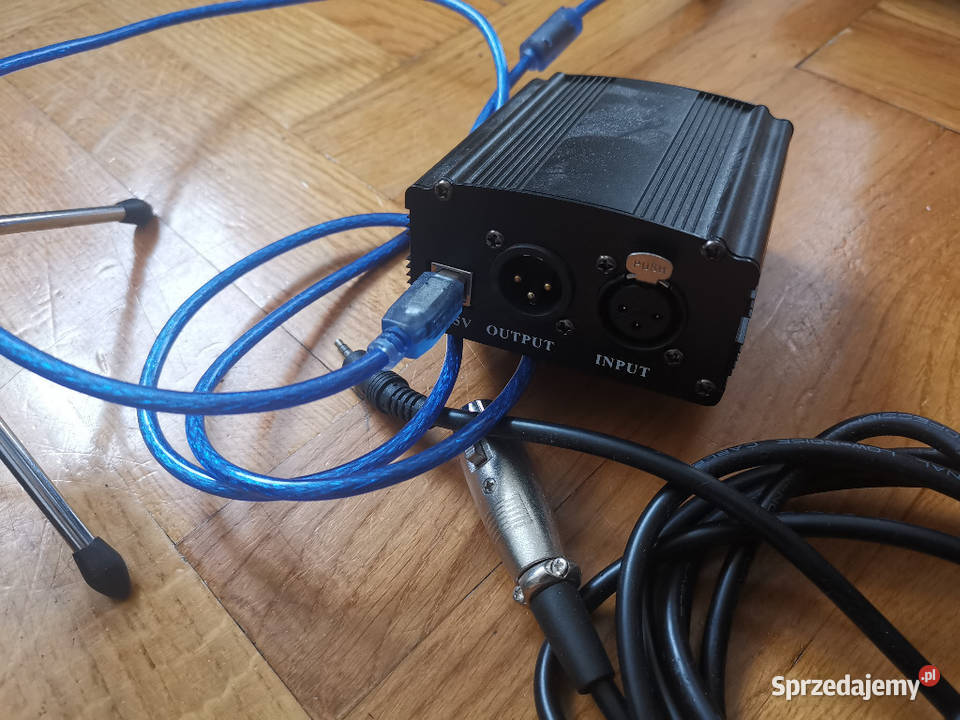 MIKROFON POJEMNOŚCIOWY ze wzmacniaczem ZESTAW małopolskie Tarnów