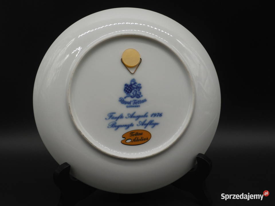 Talerz kolekcjonerski świąteczny Royal Tettau z Raszków