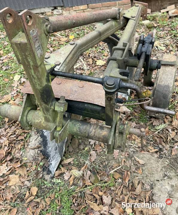 Pług 2 skibowy Unia nieuszkodzony Żółkiewka-Osada