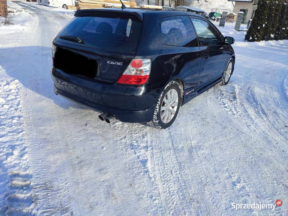 Honda Civic VII SPORT 14 90 Idealna do pracy Biały Dunajec