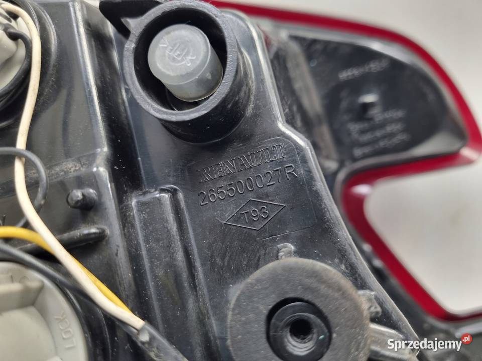 LAMPA PRAWA Renault Megane III kombi TYLNA prawy osobowe Rudka