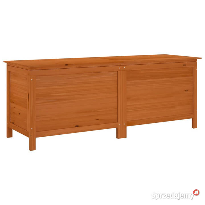Skrzynia ogrodowa brąz 150x50x565 lite drewno Warszawa
