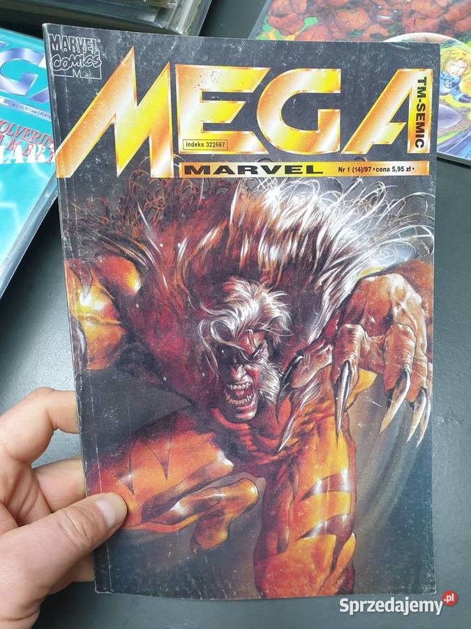 Mega Marvel 1 141997 Wolverine Sabretooth Gdynia
