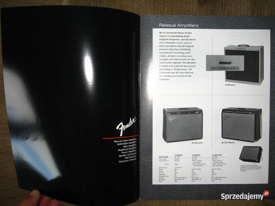 Fender The Best of Guitar and Bass Amplification Kępice