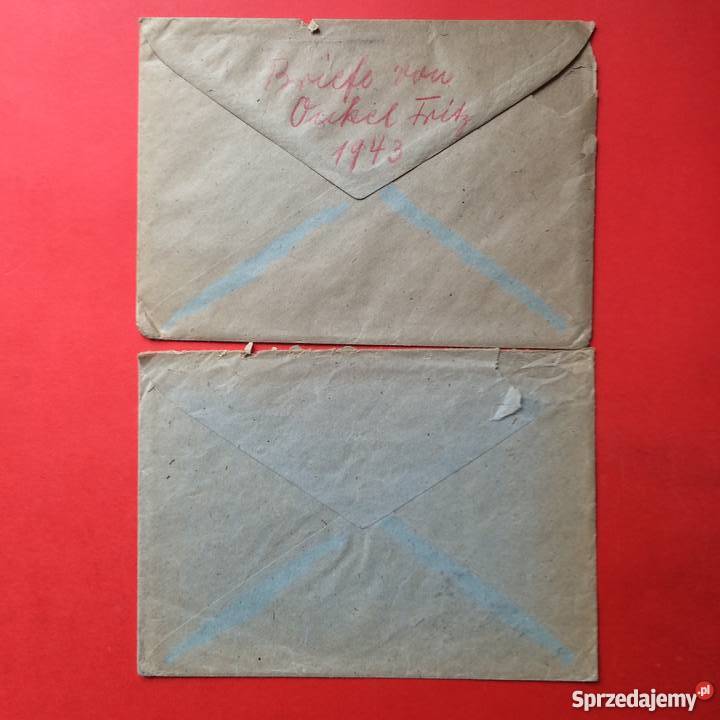 74 Niemieckie Dwie Koperty Szczecin