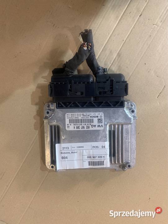 Komputer sterownik silnika 05E907309H vw troc Rok produkcji 2020 Szczecin