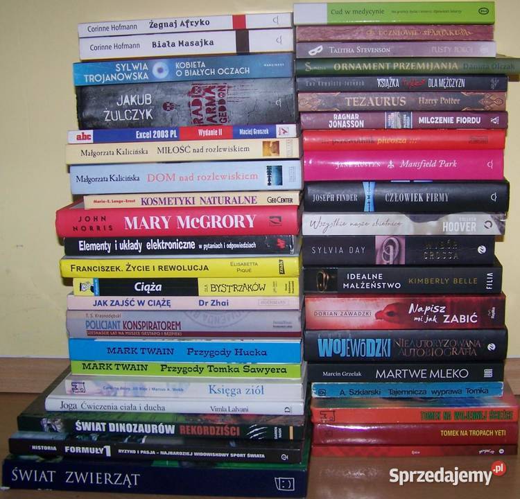 74 różne książki Szczecin