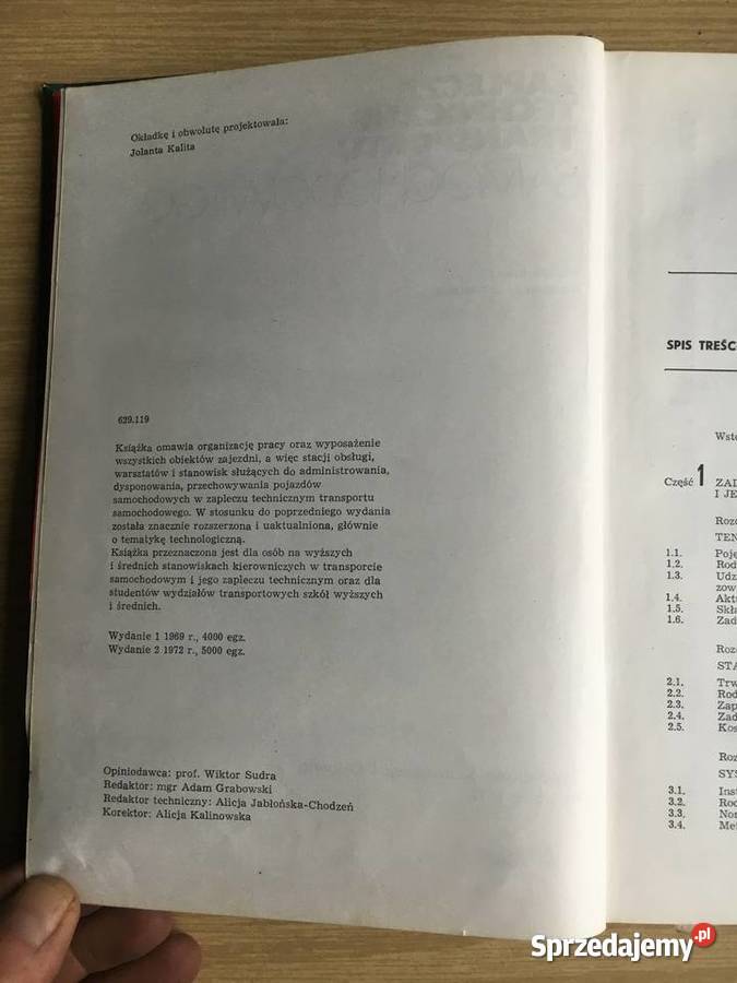 Zaplecze techniczne transportu samochodowego 1 Konin