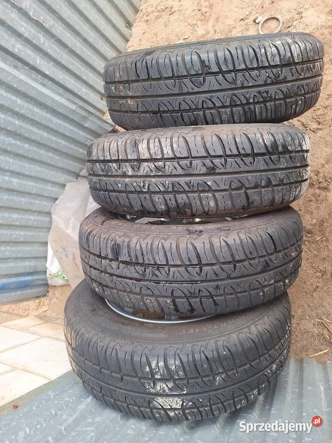 Koła alufelgi 4x1143 r14 18570 4 sztuki łódzkie Libiszów