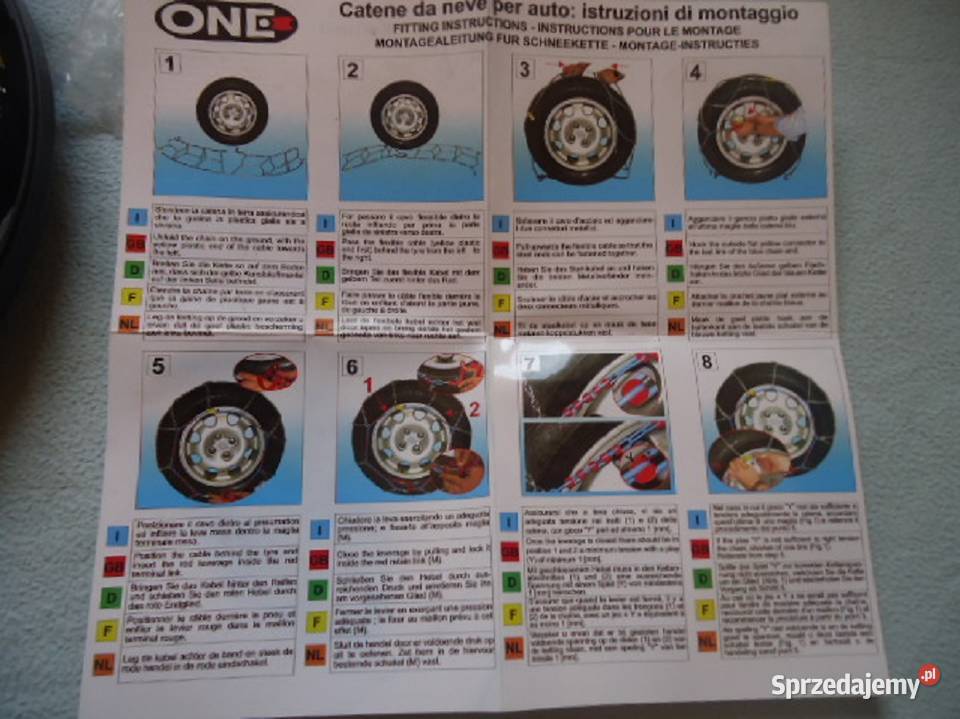 ŁANCUCHY ŚNIEGOWE MAGGI THE ONE 90 NOWE 13 18 Jaworzno sprzedam