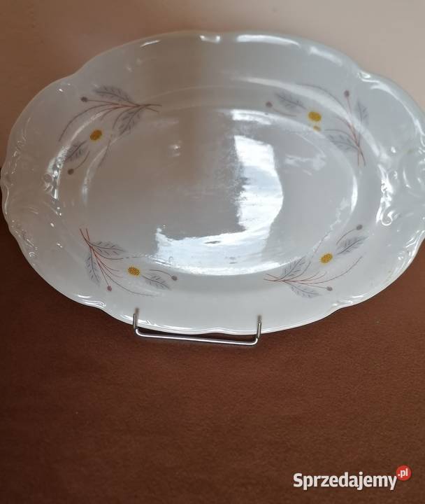 Półmisek porcelanowy WAŁBRZYCHpatera 33x23 łódzkie Łódź