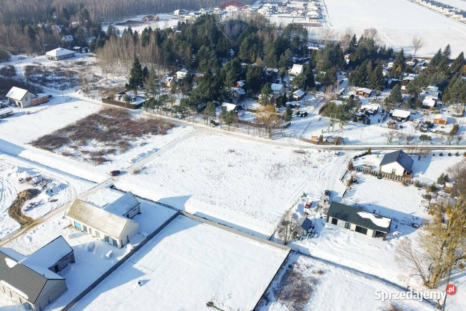 Teren 4072m Kajetany gm Nadarzyn Czarny Las asfalt Grunty i działki mazowieckie