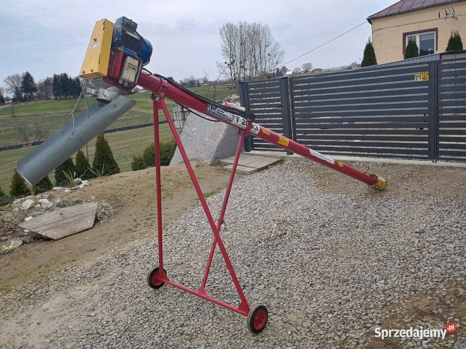 Przenośnik ślimakowy żmijka do zboża Pom Wólka Orłowska