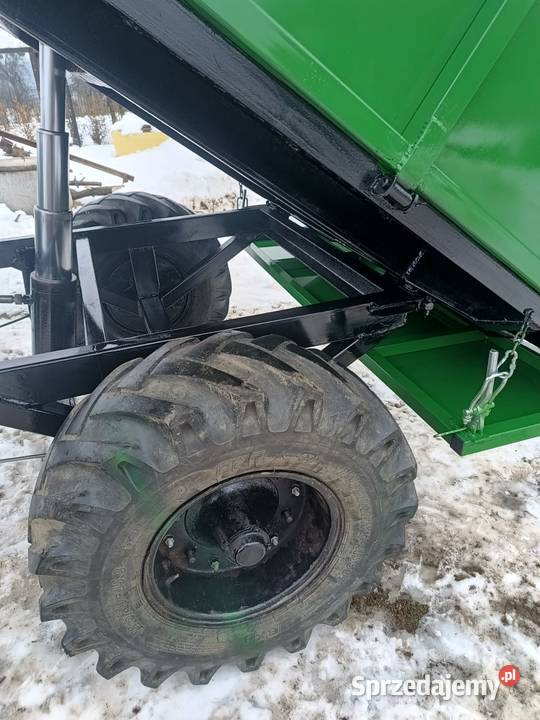 Przyczepa z kiprem Ciężkowice sprzedam
