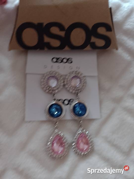 ASOS Długie Bogato zdobione kolczyki z Londynu Kraków