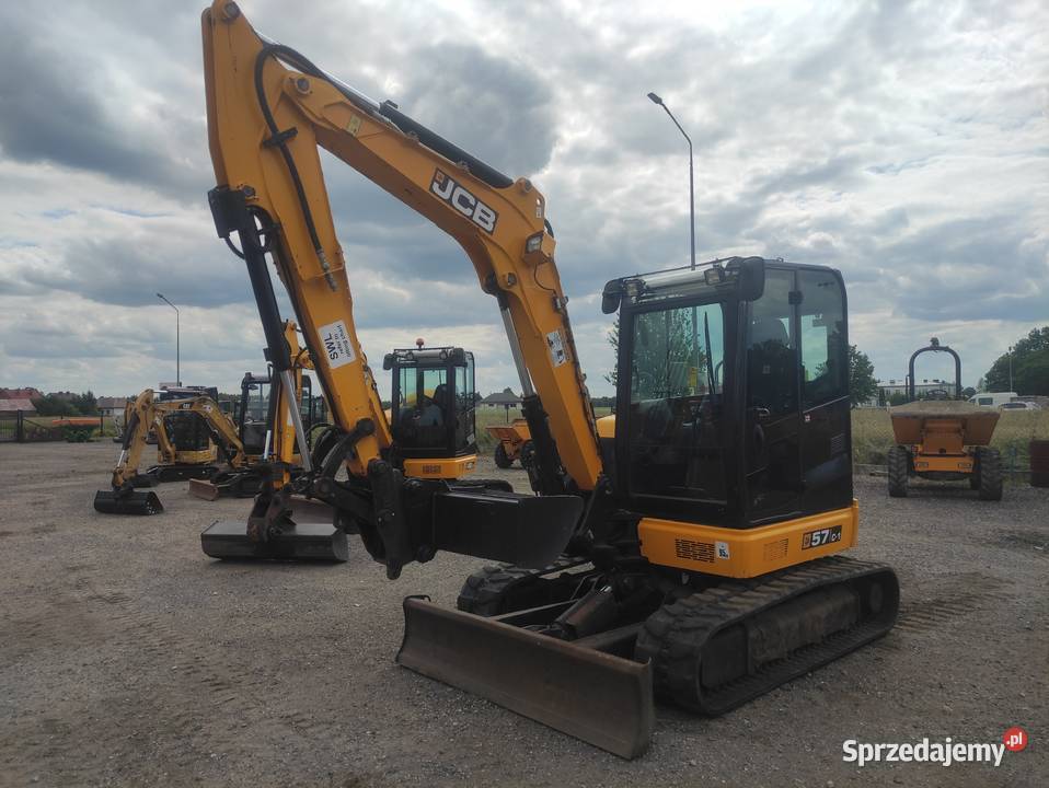 Minikoparka JCB 57 c1 2020r hydrauliczne Ryżki