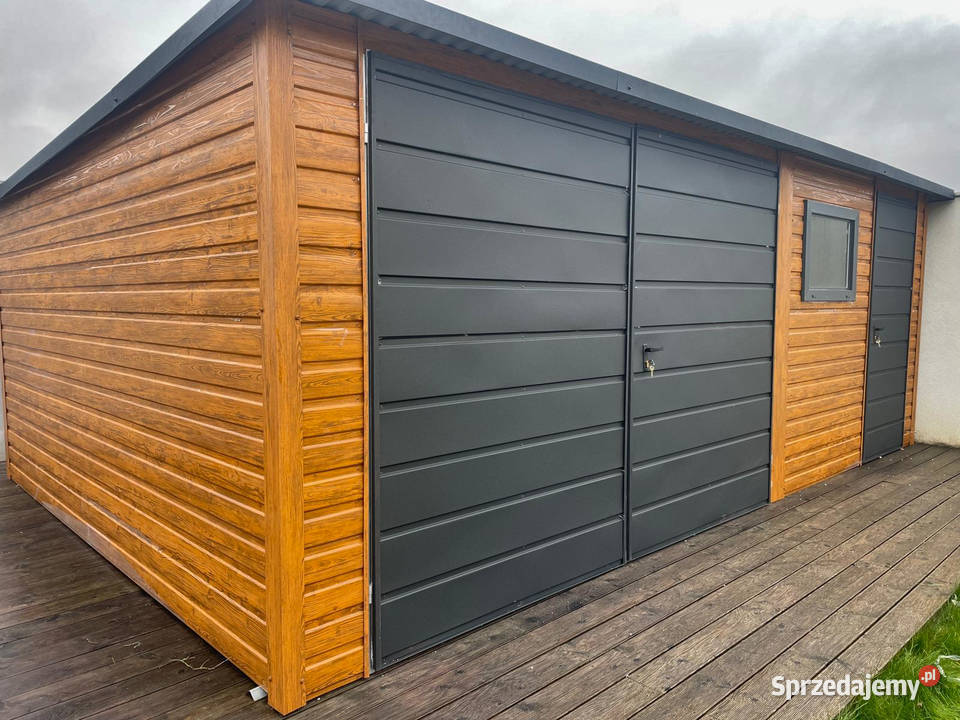 Domek ogrodowynarzędziowy 5x4 drewnopodobny Lublin
