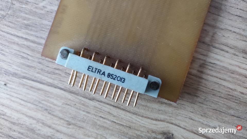 Złącze pozłacane ELTRA 852 013 i 861 013 Szczecin sprzedam