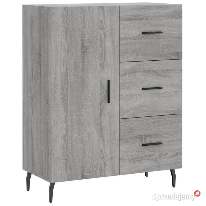 Witrynka szary dąb sonoma 695x34x180 materiał mazowieckie