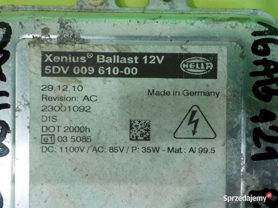 QASHQAI I J10 2 LIFT 15 DCI przetwornica XENON Części samochodowe Suków