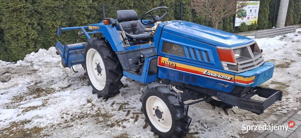 Traktorek japoński iseki plus glebogryzarka stan małopolskie Tuchów