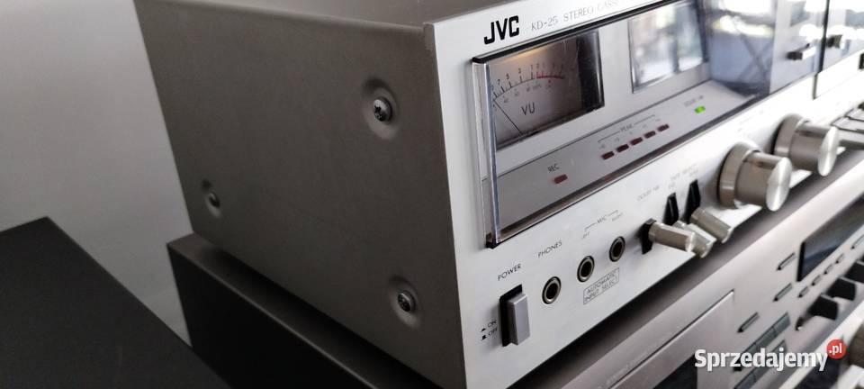 Magnetofon deck vintage JVC KD25 sprawny