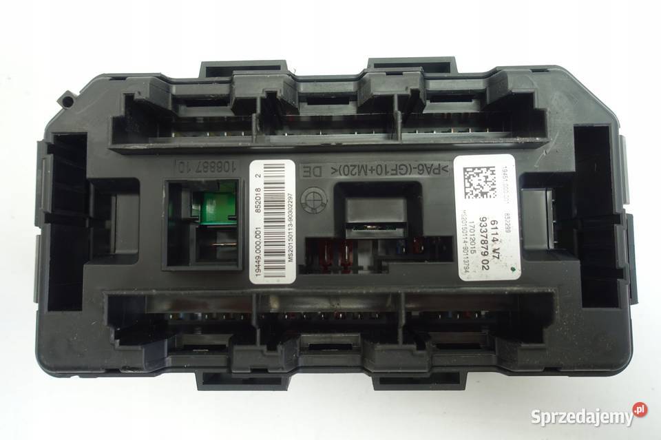 BMW GT F34 318D 20 D SKRZYNKA BEZPIECZNIKÓW bsi Skrzynki bezpieczników Rudka