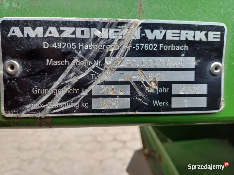 Rozsiewacz nawozu Amazone X Perfect 902