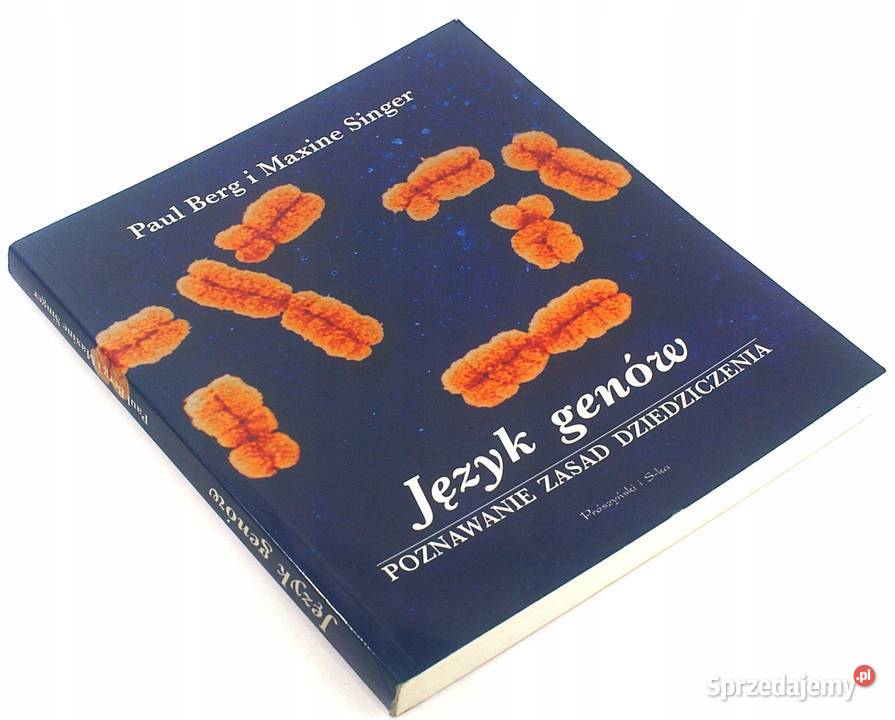 Język genów Paul Berg Maxine Singer medycyna, nauki medyczne Goleniów