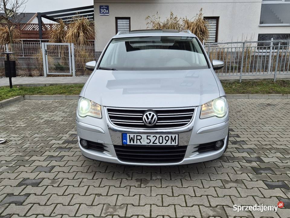 VW TOURAN 20 TDI RLINE HIGHLINE NAVI RNS SKÓRA Van / Minibus Radom
