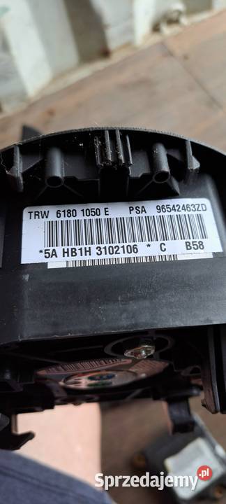 C4 picasso air bag kierowcy pasażera pasy sensor Rok produkcji 2007 wielkopolskie Września