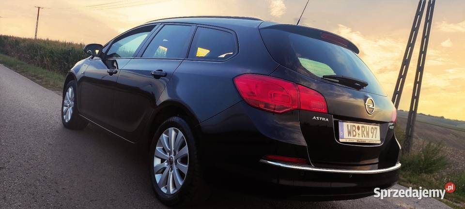 Opel Astra J 16CDTi 110 154000 2015 z Niemiec podkarpackie Przeworsk