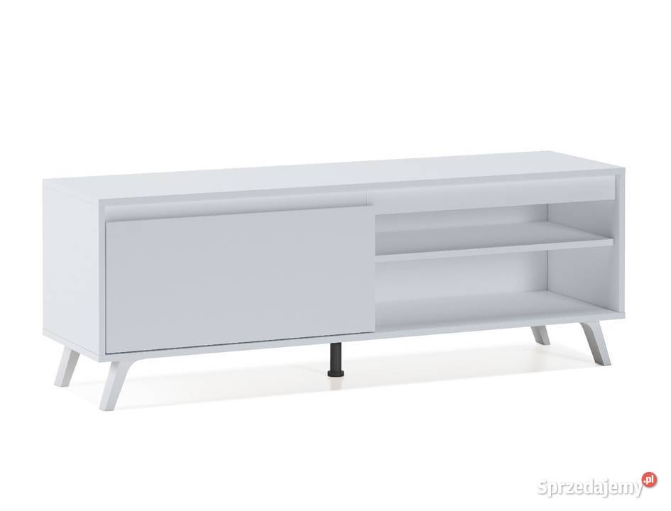 Nowe białe szafki pod telewizor 140x40x50
