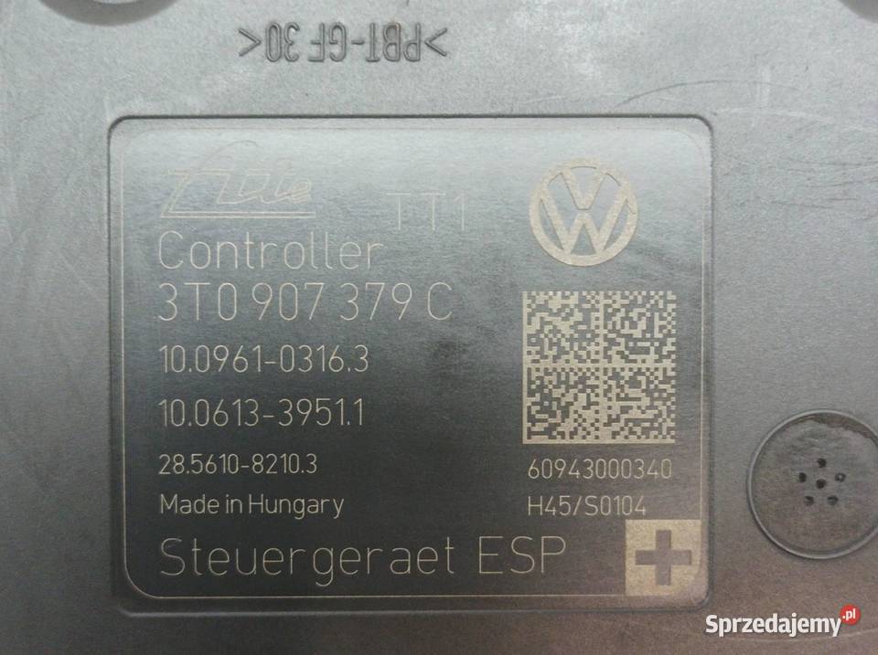 POMPA ABS 3T0614517D 3T0907379C Skoda Superb II