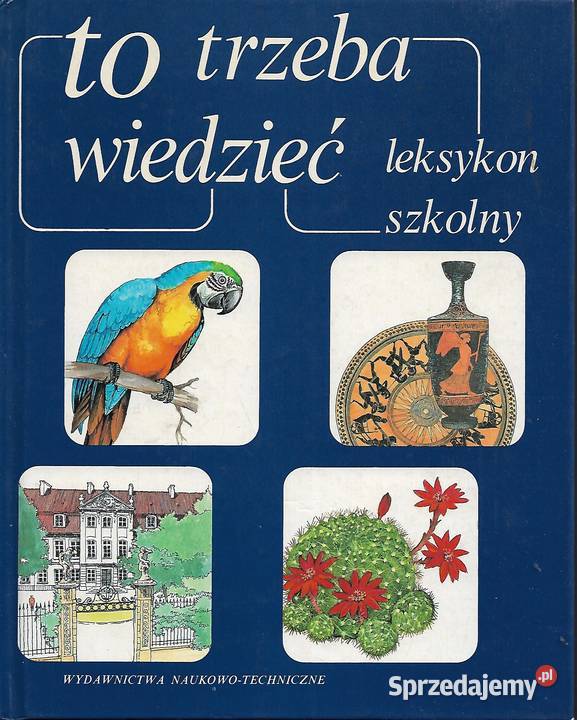 to trzeba wiedzieć leksykon szkolny Puławy sprzedam