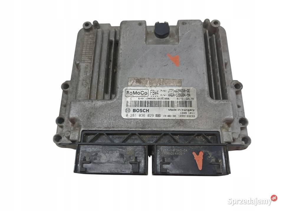 STEROWNIK SILNIKA JT7112A650GE 0281036029 Ford świętokrzyskie