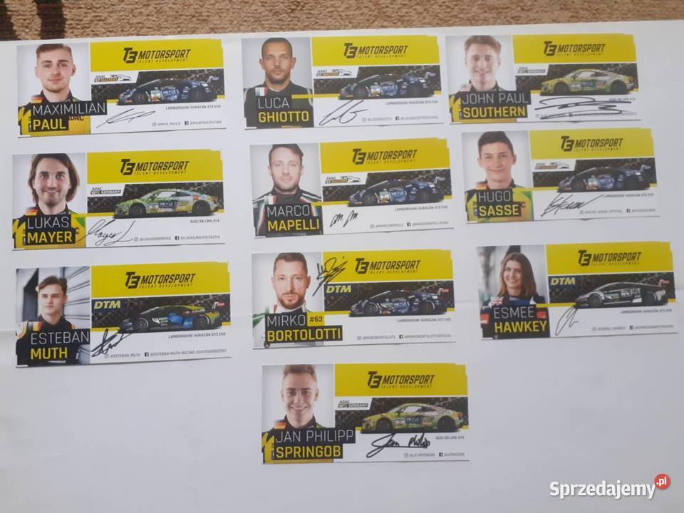Karty T3 MotorsportLamborghini mazowieckie Warszawa