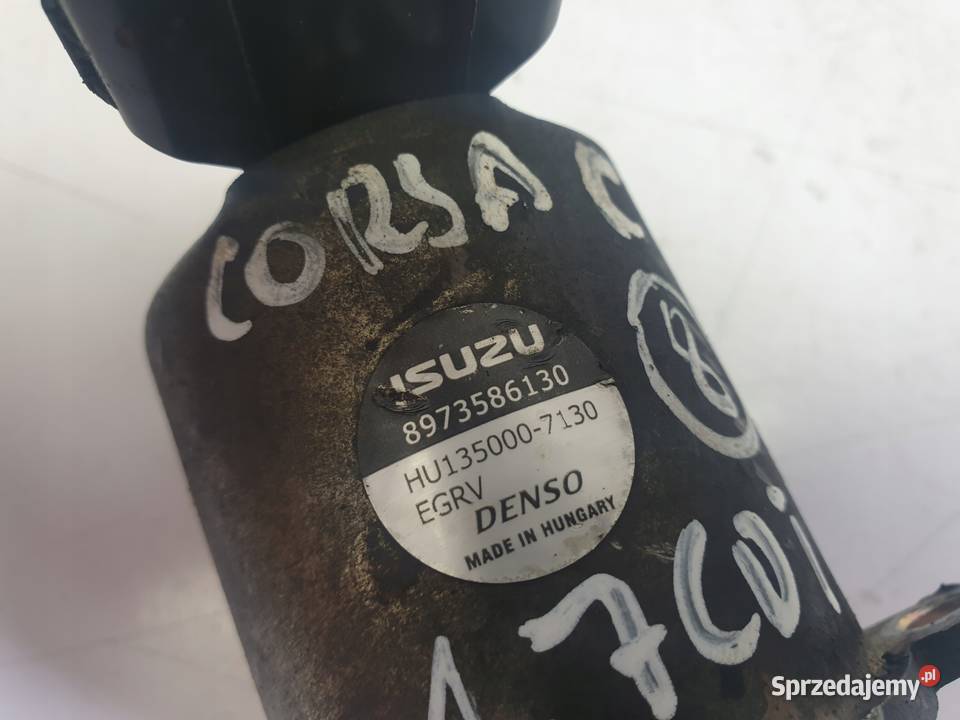 Opel Corsa C 17 CDTI ZAWÓR EGR 8973586130 Rudka sprzedam
