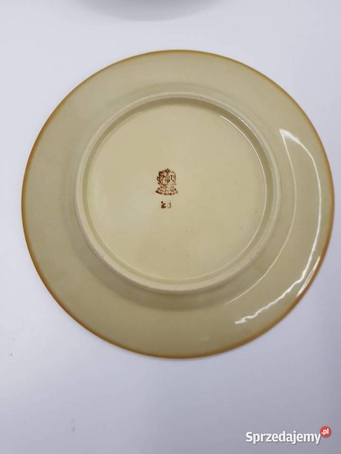 Zestaw talerzyków deserowych z prlu Tułowice śląskie Dąbrowa Górnicza