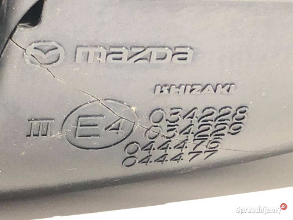 LUSTERKO PRAWY MAZDA 3 BM Hatchback ZEWNĘTRZNE