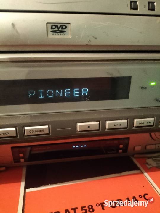 Pioneer radio CD wzmacniacz xvhtd1 Wzmacniacze i pokrewne Seroczyn