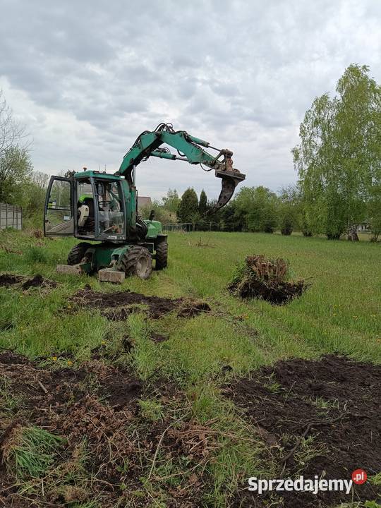 Prace ziemne koparką Mikołów i