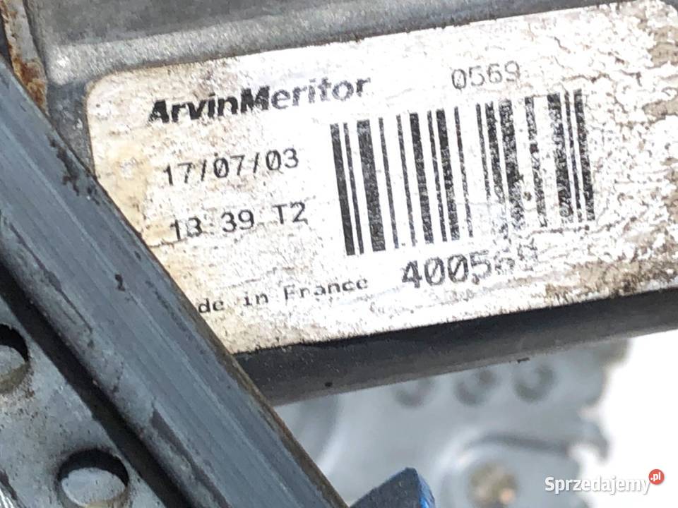 PODNOŚNIK SZYBY PRAWY PRZÓD RENAULT ESPACE IV osobowe