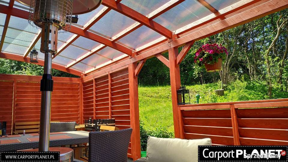 Zadaszenie tarasu na wymiar wiata na tarasie Pozostałe Toruń