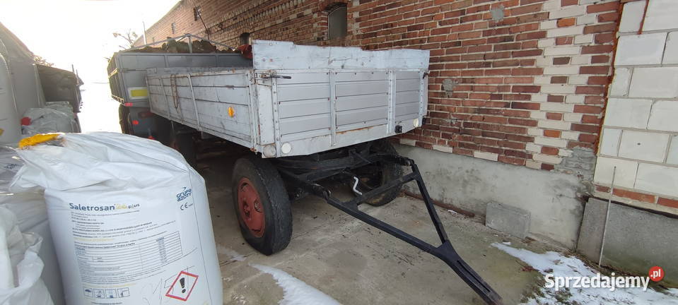 Przyczepa sztywna nieuszkodzony Przyczepy rolnicze Turobin