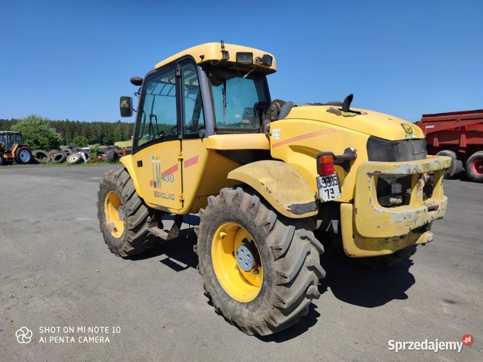 Ładowrka Teleskopowa Holland LM 430 7 m udzwig 3 pomorskie Czersk