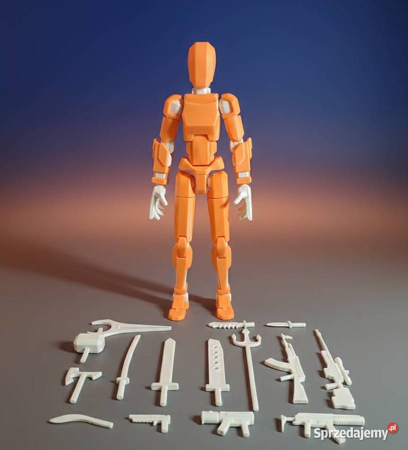 Dummy 13 Duża Figurka 3D 20 z PETG 20 Akcesoriów