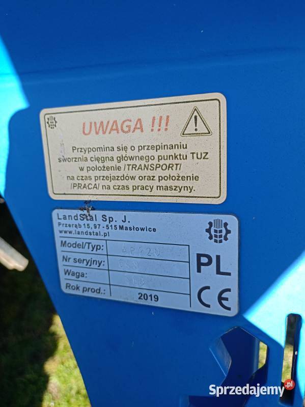 Agregat ścierniskowy LandStal nieuszkodzony Sokołów Podlaski